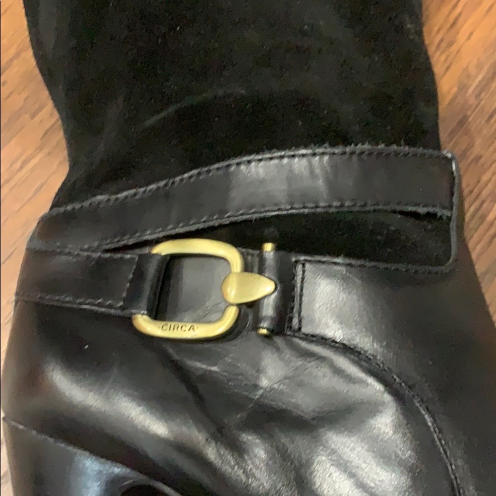 Circa Joan & David Xenobia black leather boots - Picture 6 of 8